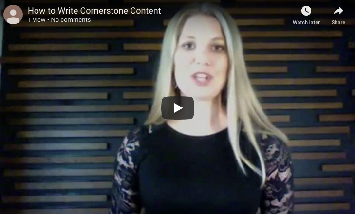 How to create cornerstone content | Burg & Co Marketing Tampa FL
